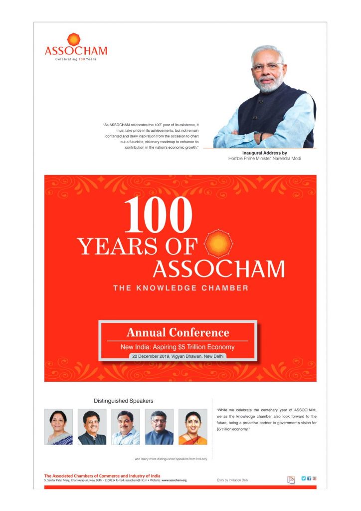 100 Years of ASSOCHAM